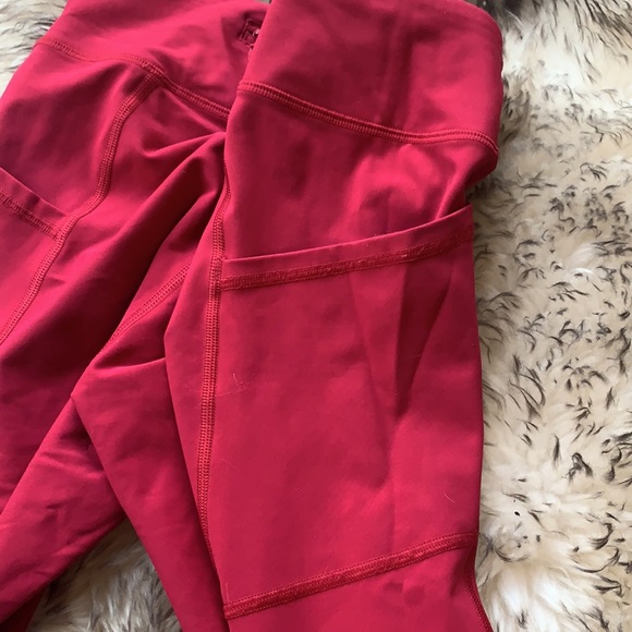 Lululemon red leggings - Picture 4 of 4